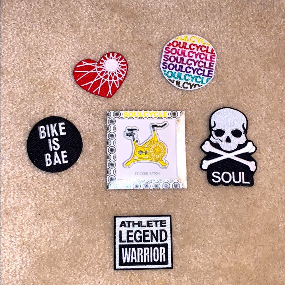 SoulCycle Iron-On Patches